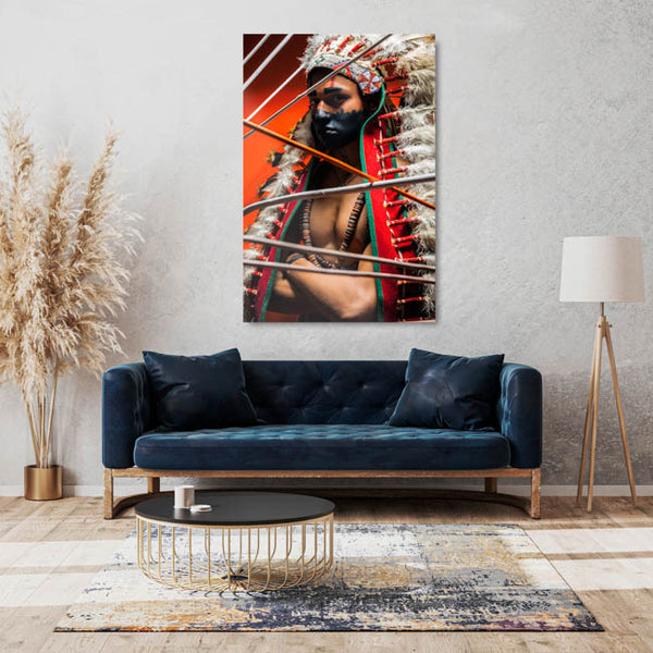 Red Headman II-Timo RedForest-RedForest Fineart