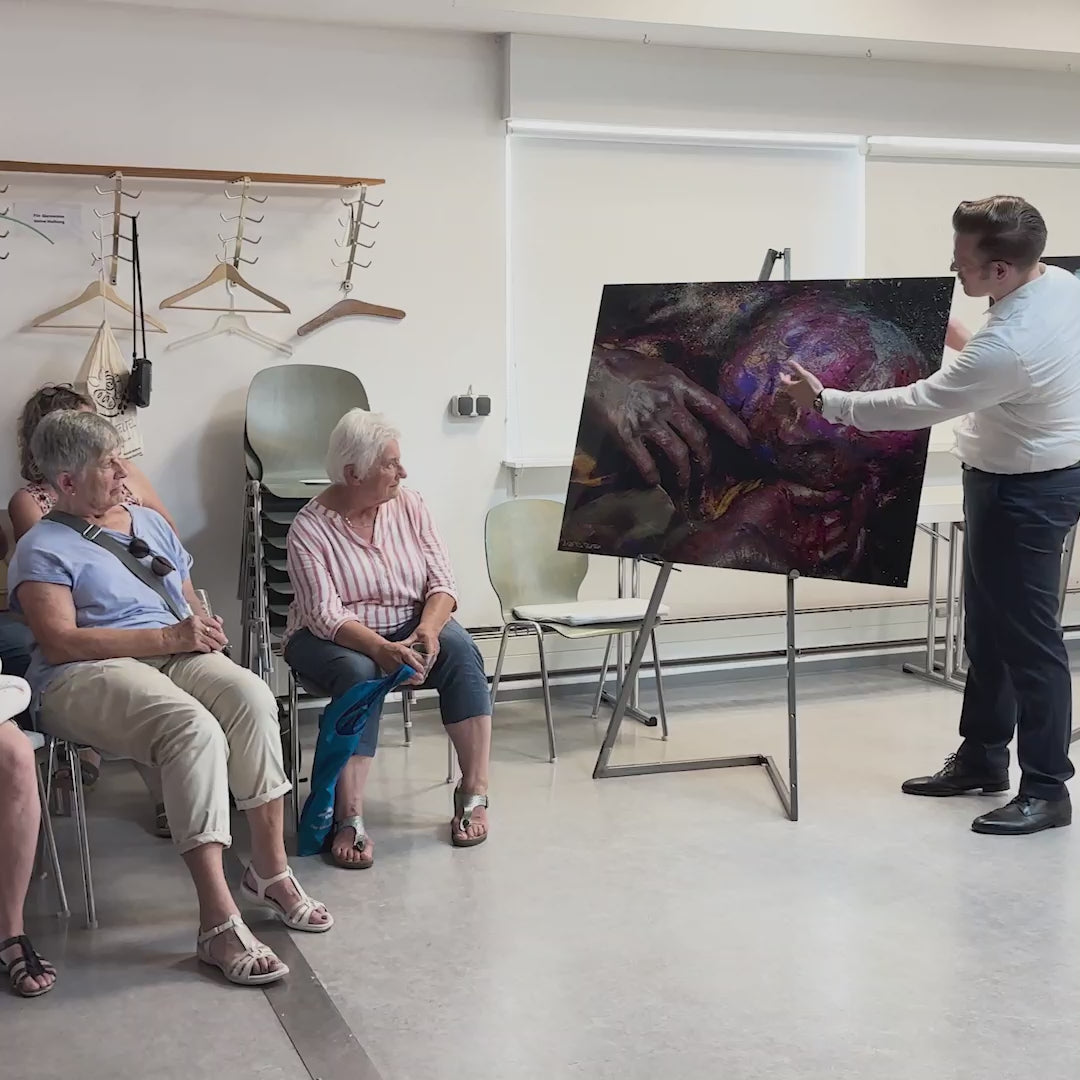 Einblicke in die Kunstausstellungen von TimoRedForest in Erlangen